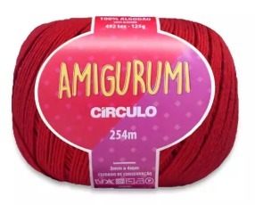 LINHA AMIGURUMI VERMELHA